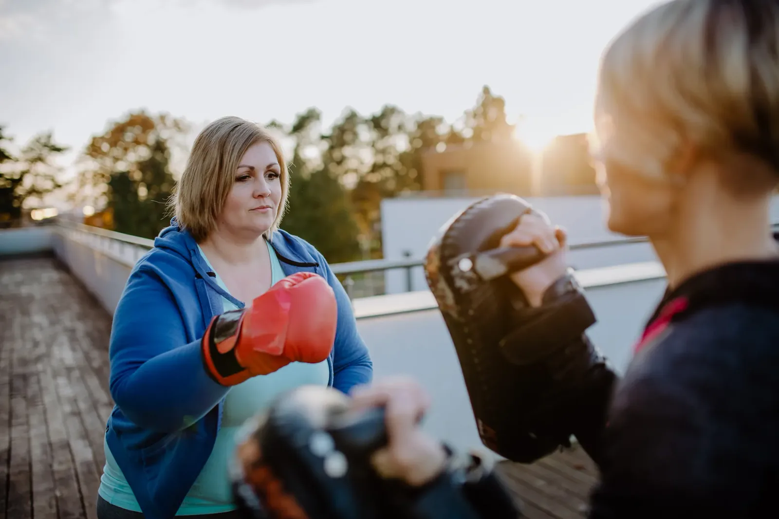 Rock Steady Boxing at Fusion — contextual image from the previous Fusion website