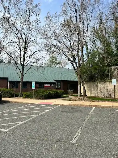 Fredericksburg clinic building viewed from the parking area