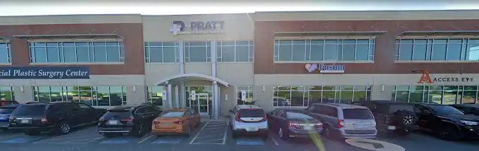 Shared medical-building exterior at the Spotsylvania clinic location